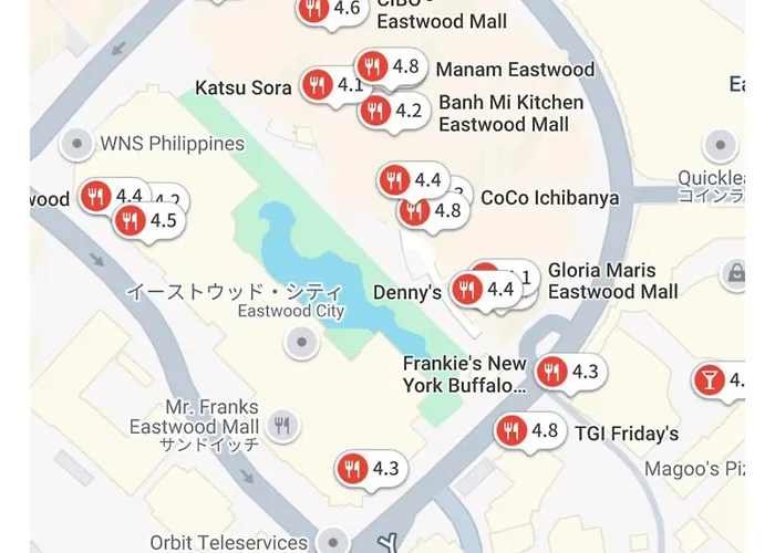 Apartment Eastwood Residence Above Eastwood Mall Manila