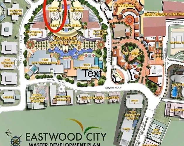 Eastwood Residence Above Eastwood Mall Apartment *